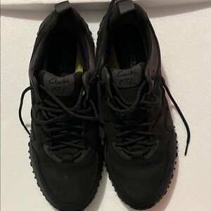 Clarks Men's Black Athletic Shoes